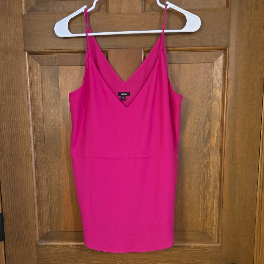 Express Fuchsia Camisole Top Size Medium
